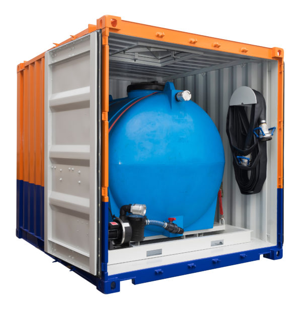 Pump Container @ Hazo Techniek Lelystad Modificatie Containers @ Hazo Techniek Lelystad