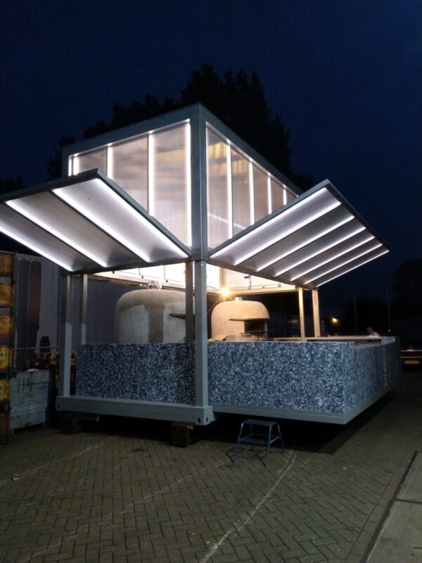 Steenoven unit Evenementen Container @ Hazo Techniek